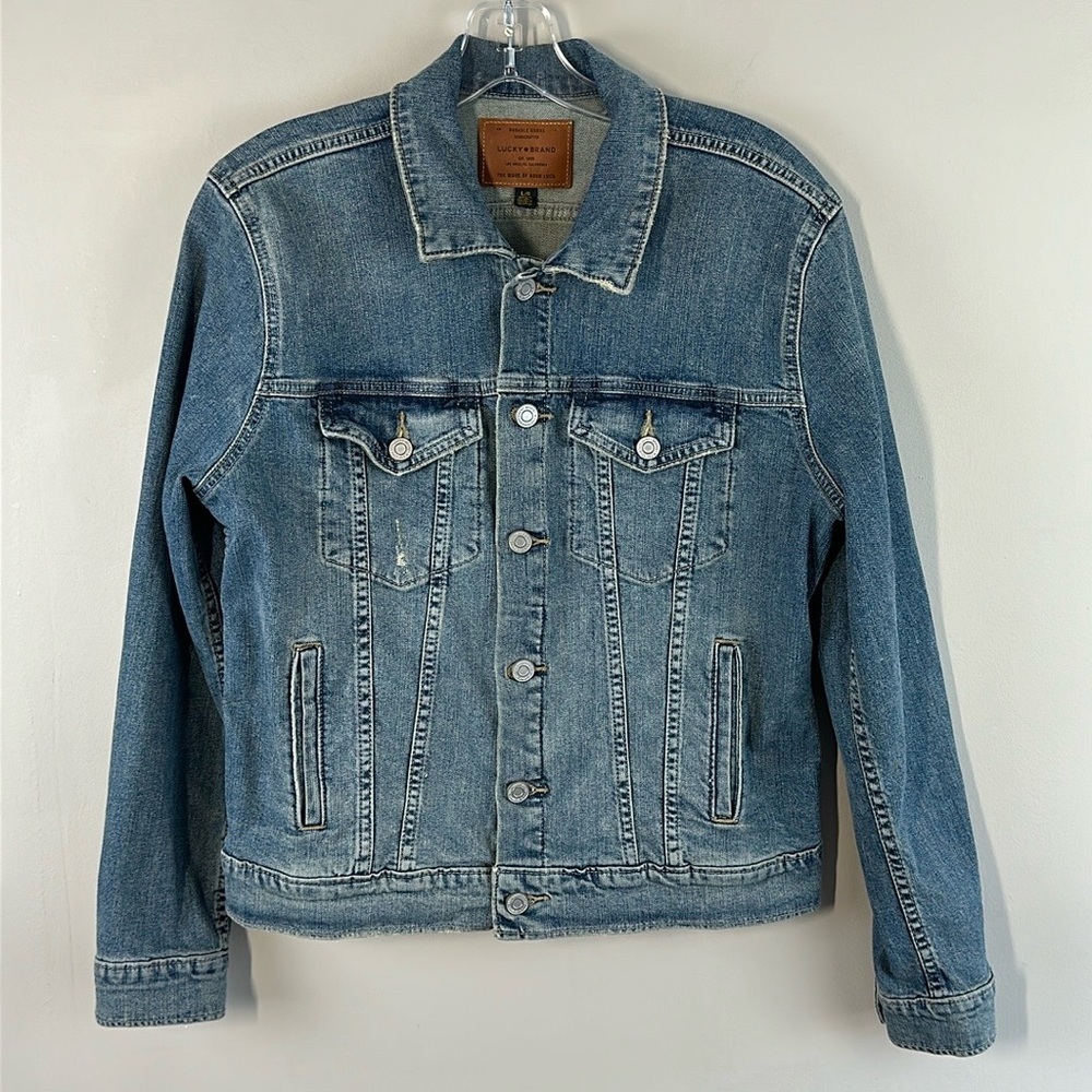 Lucky Brand The Tomboy Trucker Jacket Size L